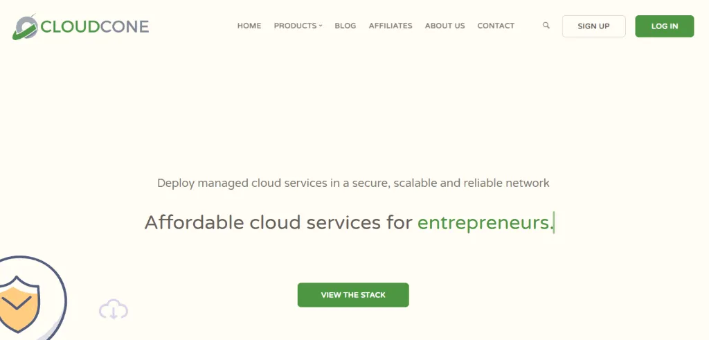 CloudCone 官网截图