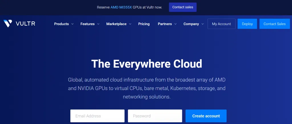 Vultr 优质海外云服务器商，支持按小时灵活计费